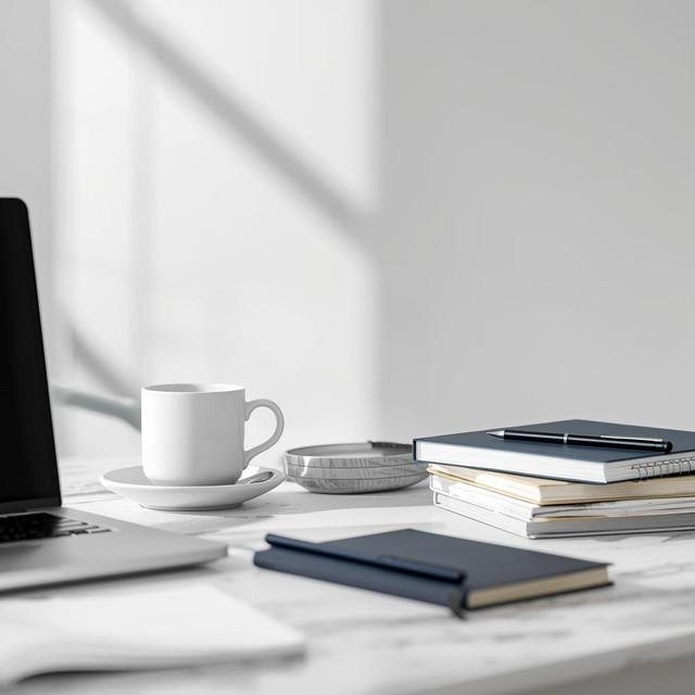 A student learning with a laptop